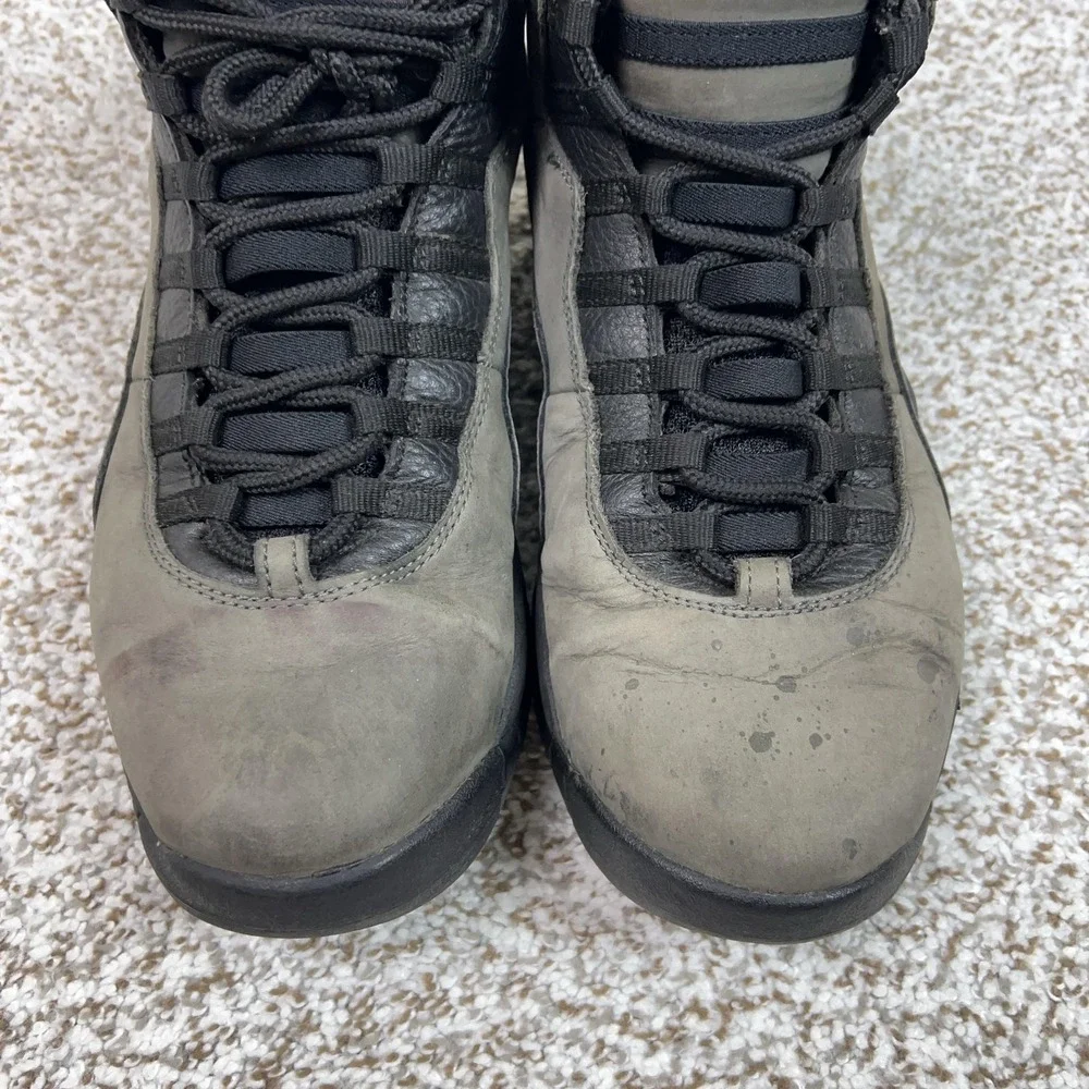 Jordan Shoes Mens Size 11 Gray Air Jordan 10 Retro Shadow Basketball Sneakers